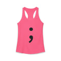 Semicolon Women's Ideal Racerback Tank