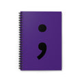 Semicolon Spiral Notebook — Mental Health Journal