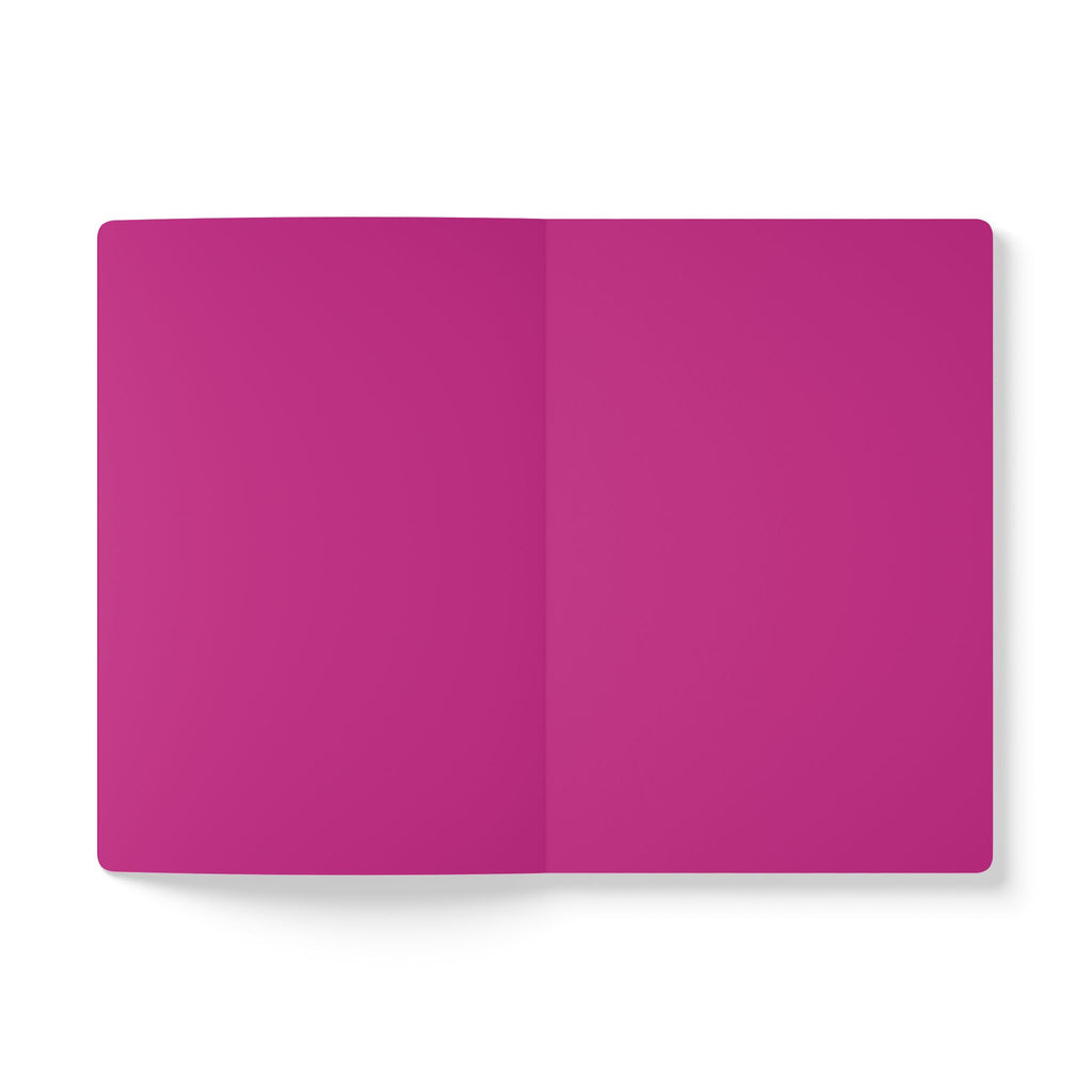 Pink -  Keep Moving Forward Softcover Journal — Motivational Lined Notebook for Daily Reflection