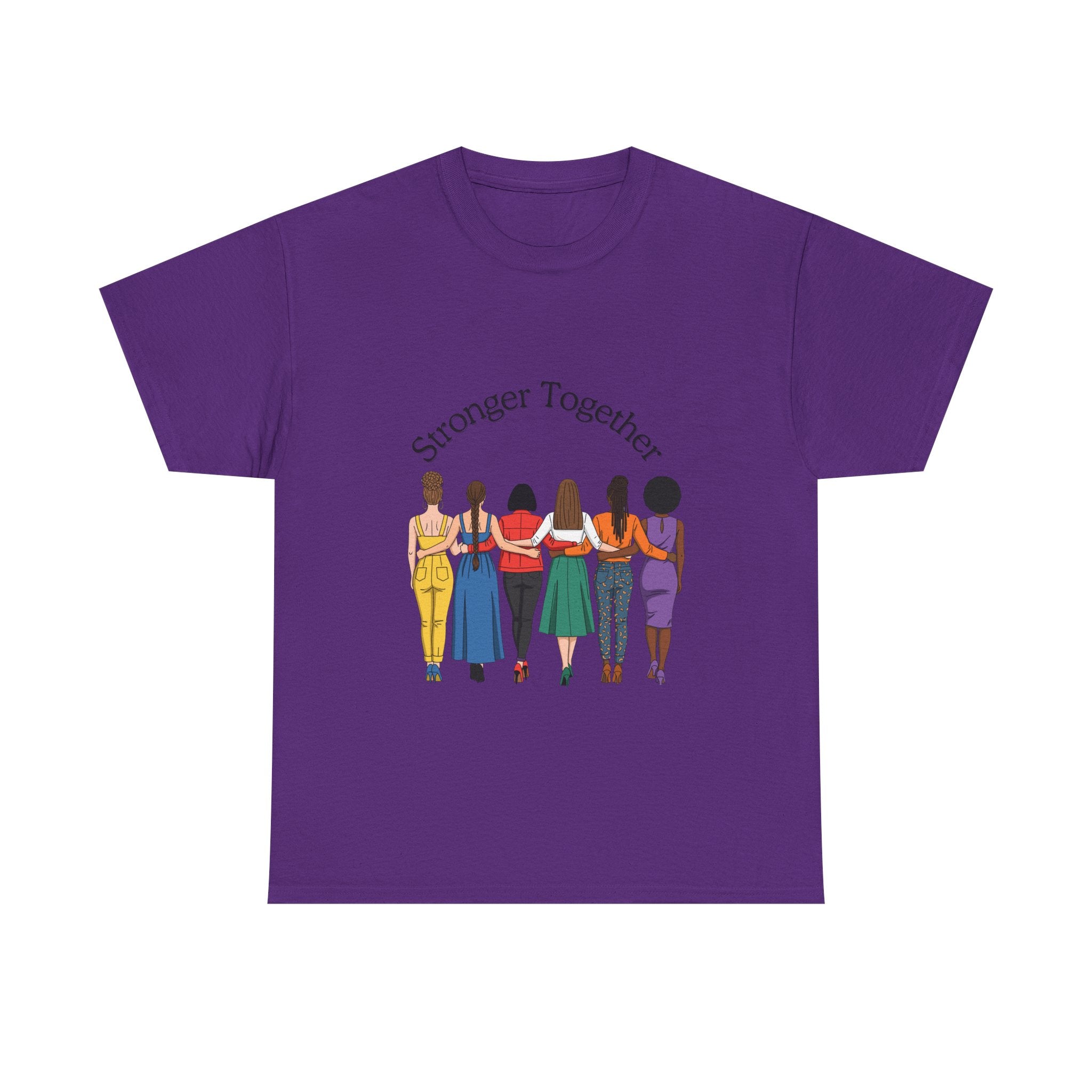 Stronger Together T-Shirt — Women Unity Graphic Tee