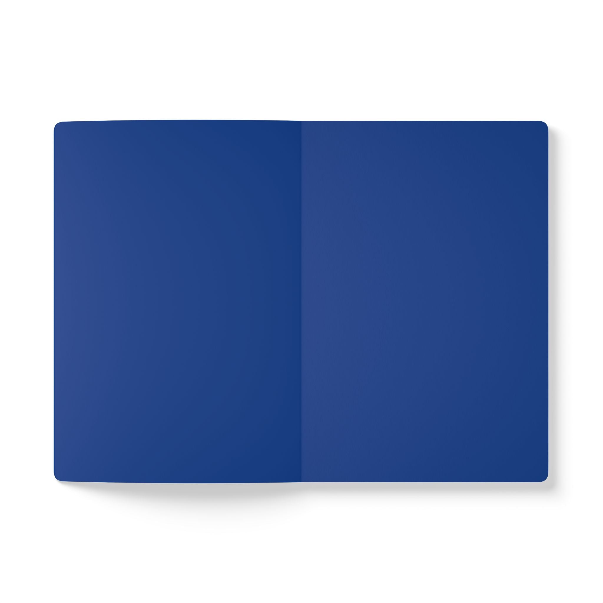 Blue - Keep Moving Forward Softcover Journal — Motivational Lined Notebook for Daily Reflection