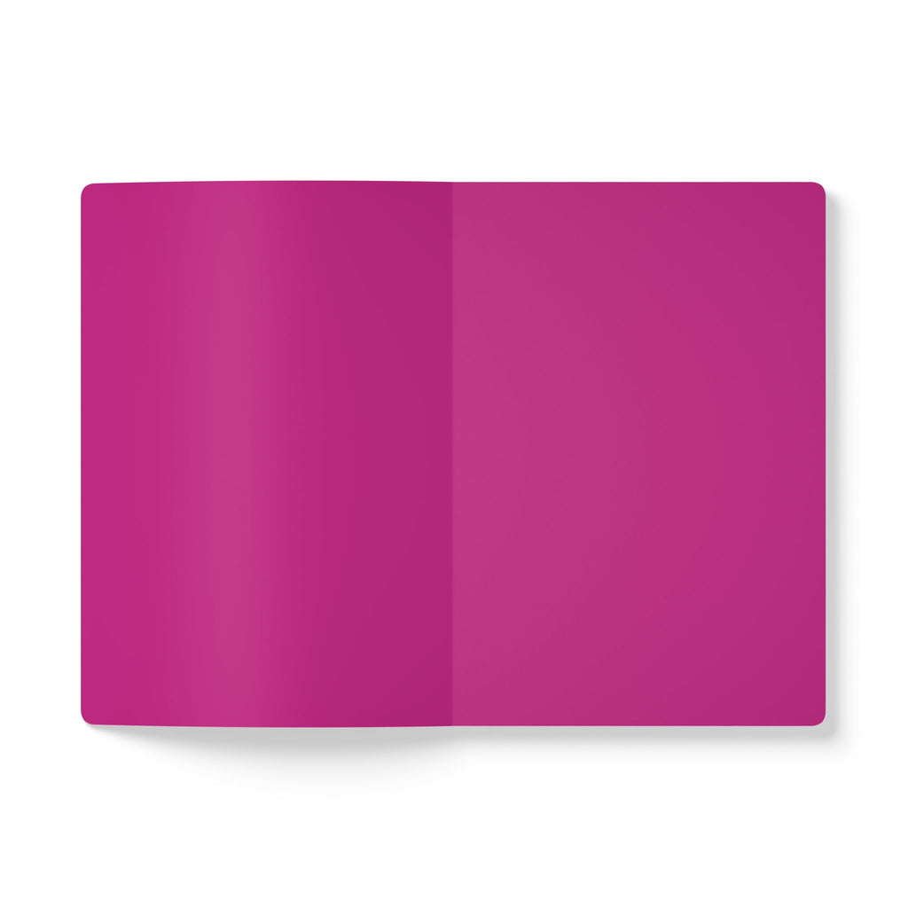 Pink -  Keep Moving Forward Softcover Journal — Motivational Lined Notebook for Daily Reflection