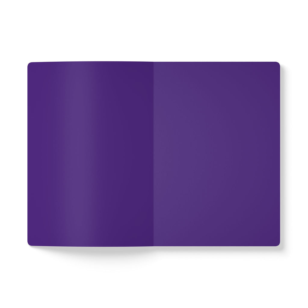 Purple - But What If You Fly Softcover Journal — Motivational Lined Notebook for Daily Reflection