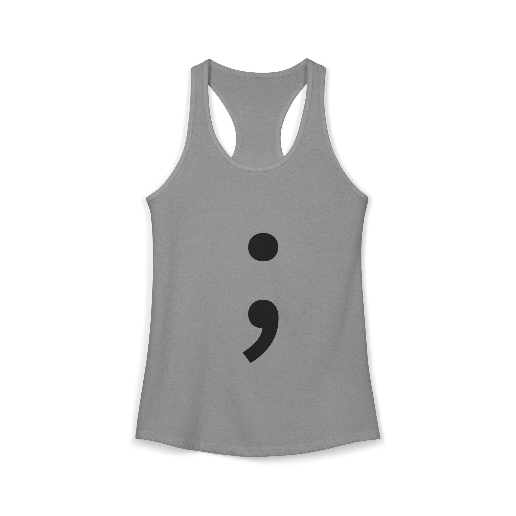 Semicolon Women's Ideal Racerback Tank