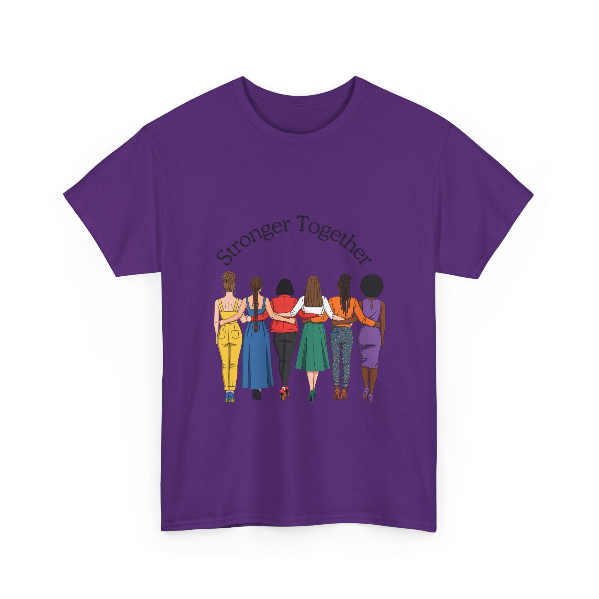 Stronger Together T-Shirt — Women Unity Graphic Tee