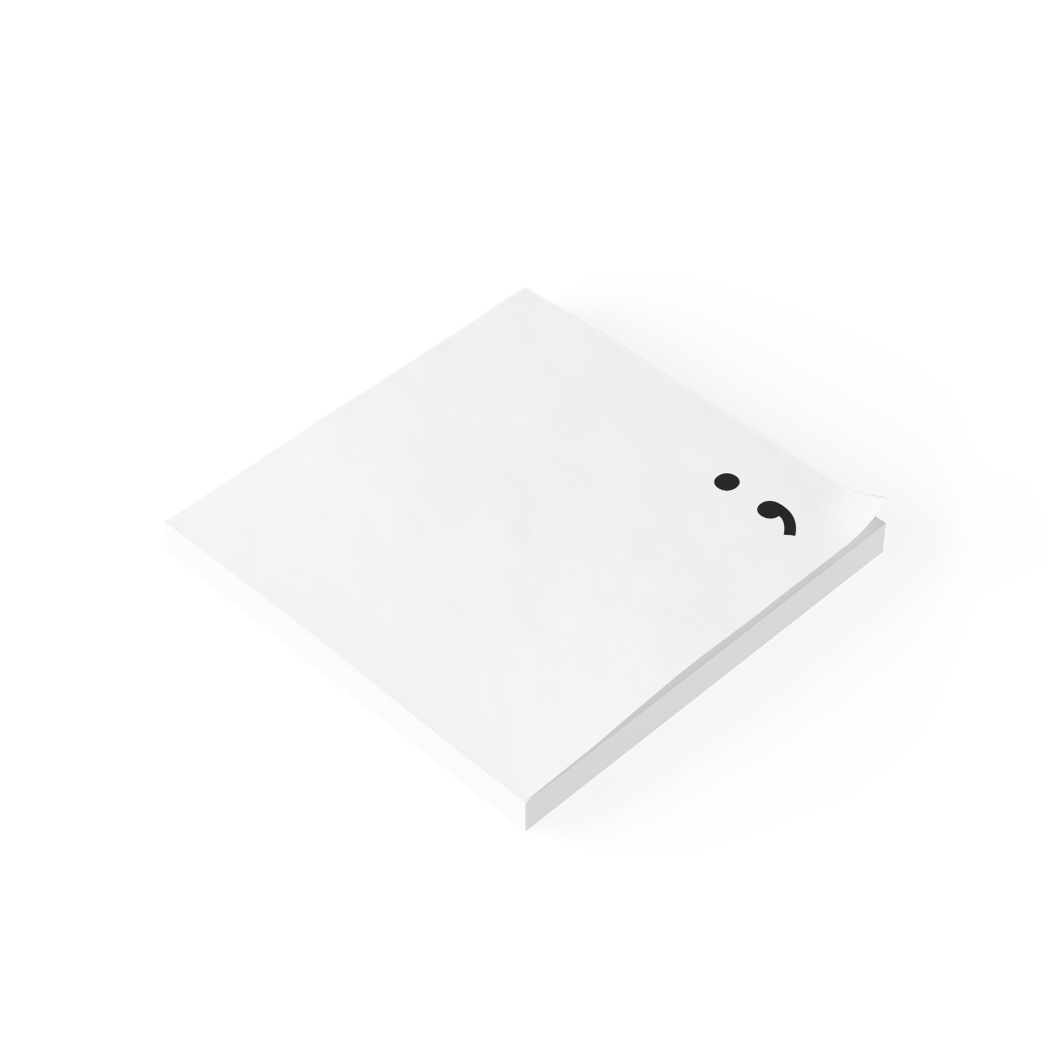 Semicolon Post-it® Sticky Notes — Cute Minimalist Memo Pads