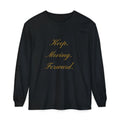 Keep Moving Forward Long Sleeve Tee — Motivational Inspirational Shirt