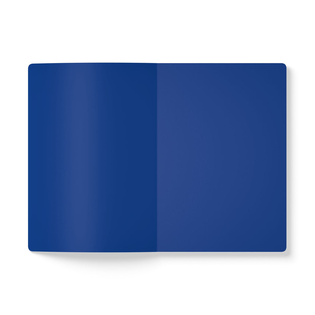 Blue - Keep Moving Forward Softcover Journal — Motivational Lined Notebook for Daily Reflection