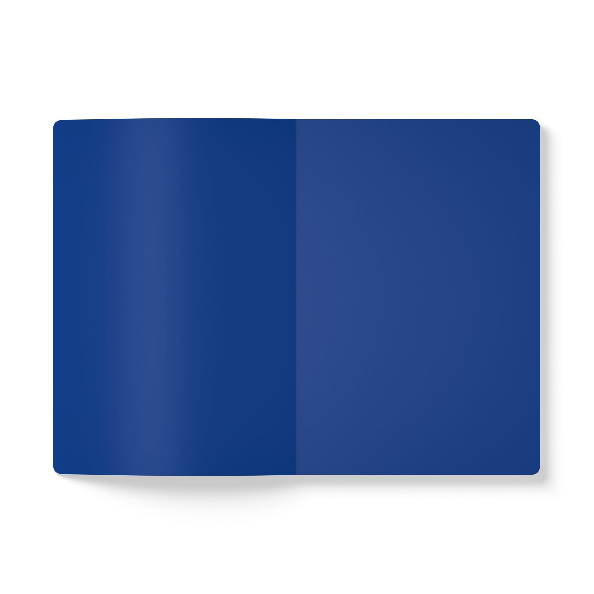 Blue - Keep Moving Forward Softcover Journal — Motivational Lined Notebook for Daily Reflection