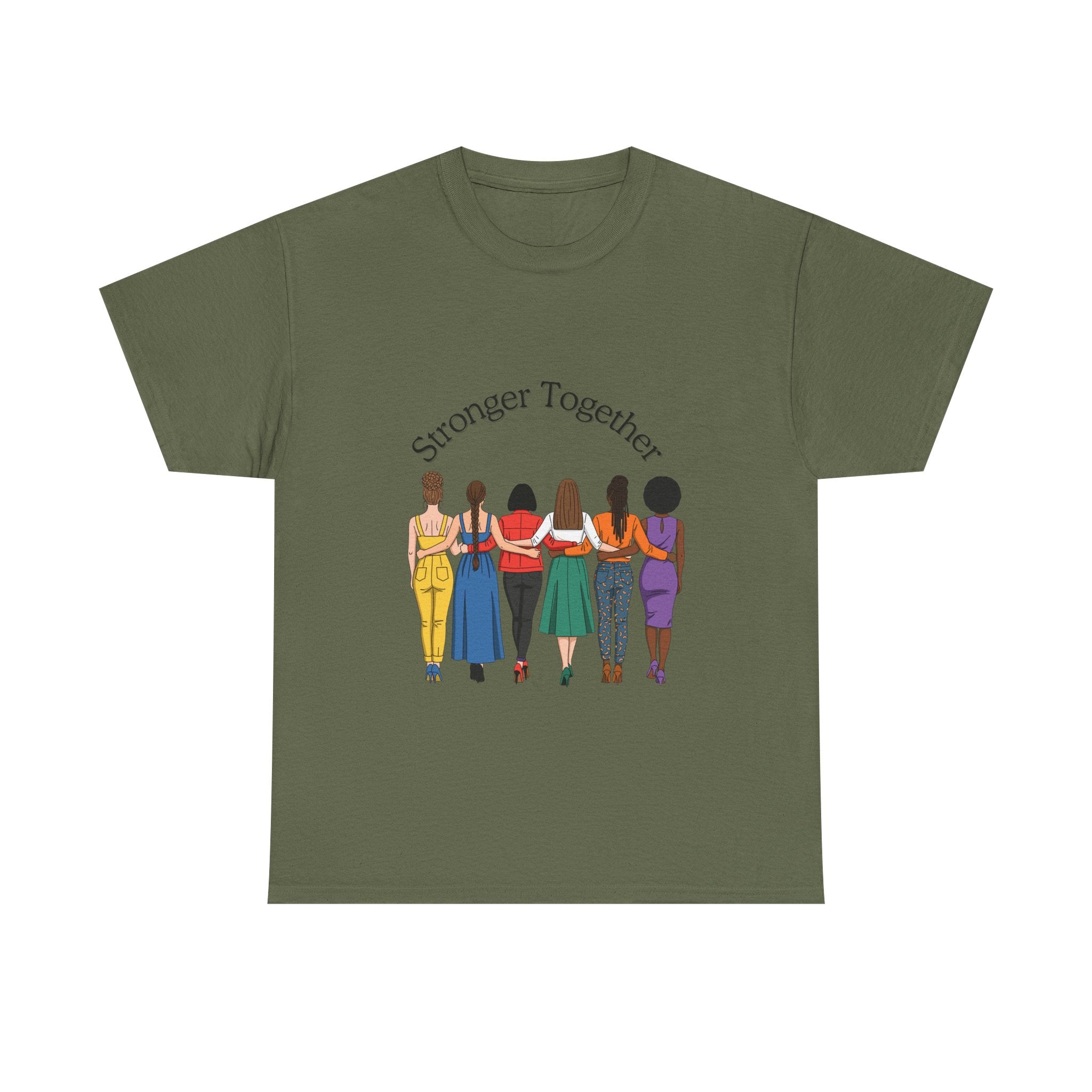 Stronger Together T-Shirt — Women Unity Graphic Tee