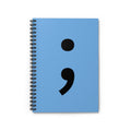 Semicolon Spiral Notebook — Mental Health Journal