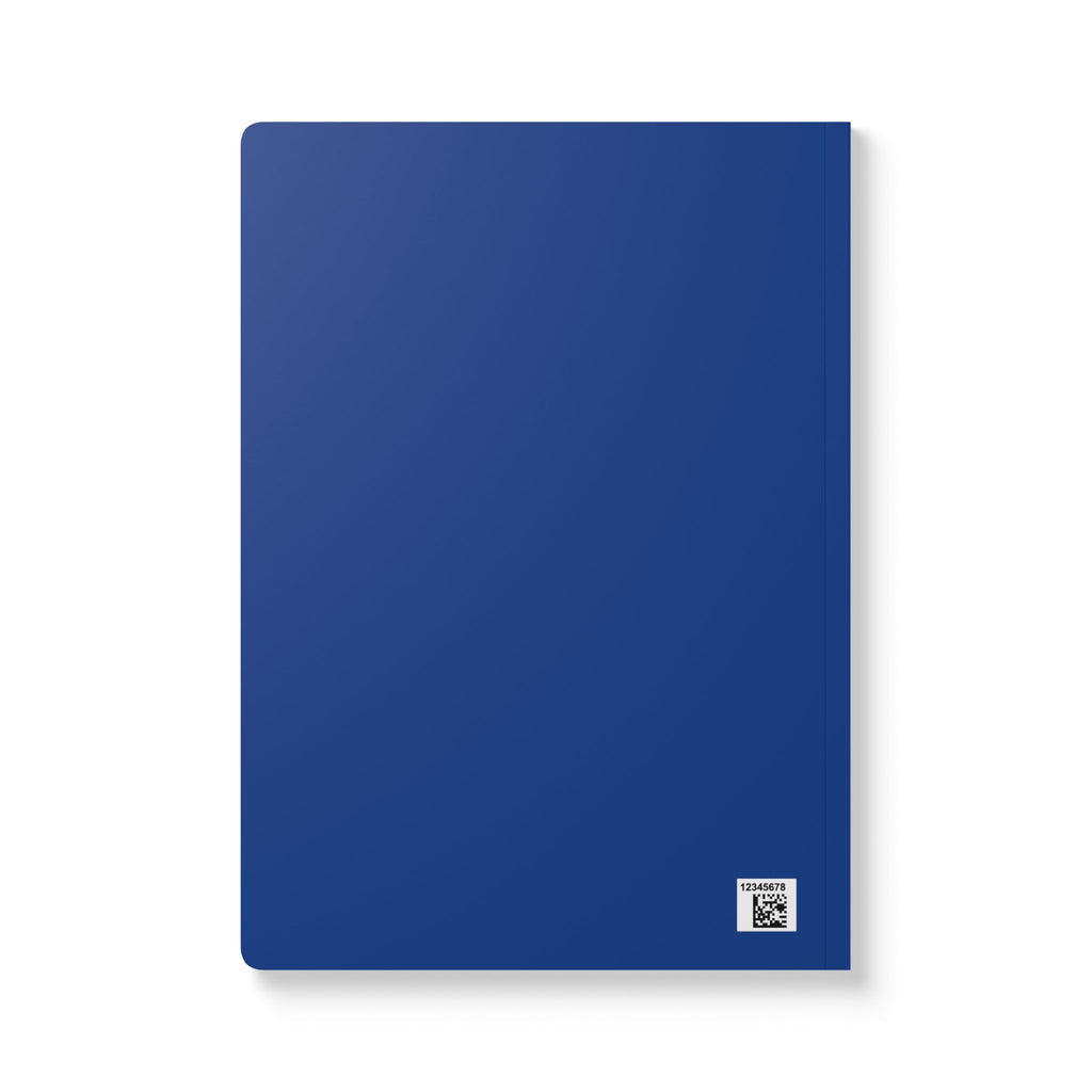 Blue - But What If You Fly Softcover Journal — Motivational Lined Notebook for Daily Reflection